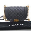 Chanel Small Caviar Boy Mes...