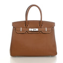 Hermes Vintage Gold Togo Bi...