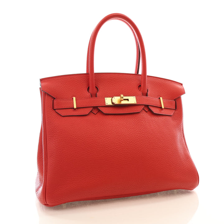 Hermes Rouge Tomate Togo Birkin 30