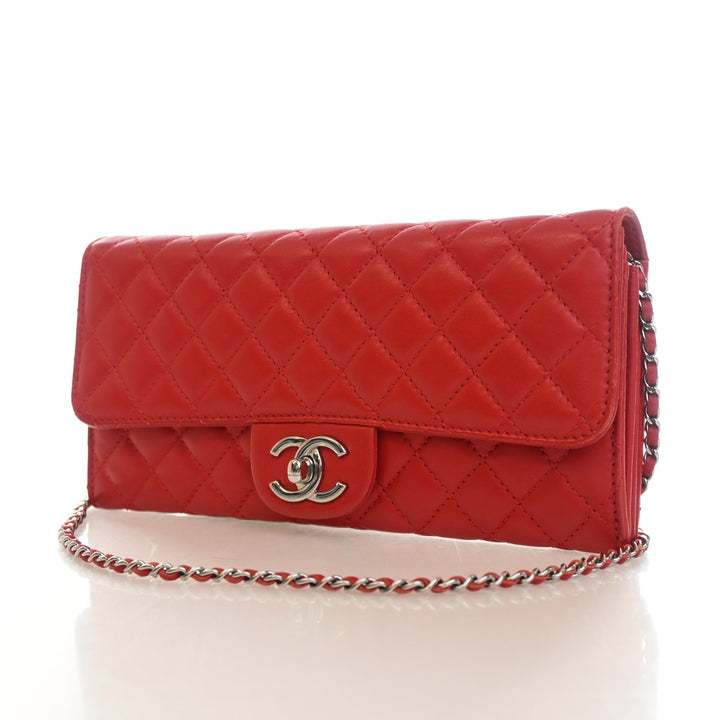 Chanel Lambskin Clutch Chain Bag
