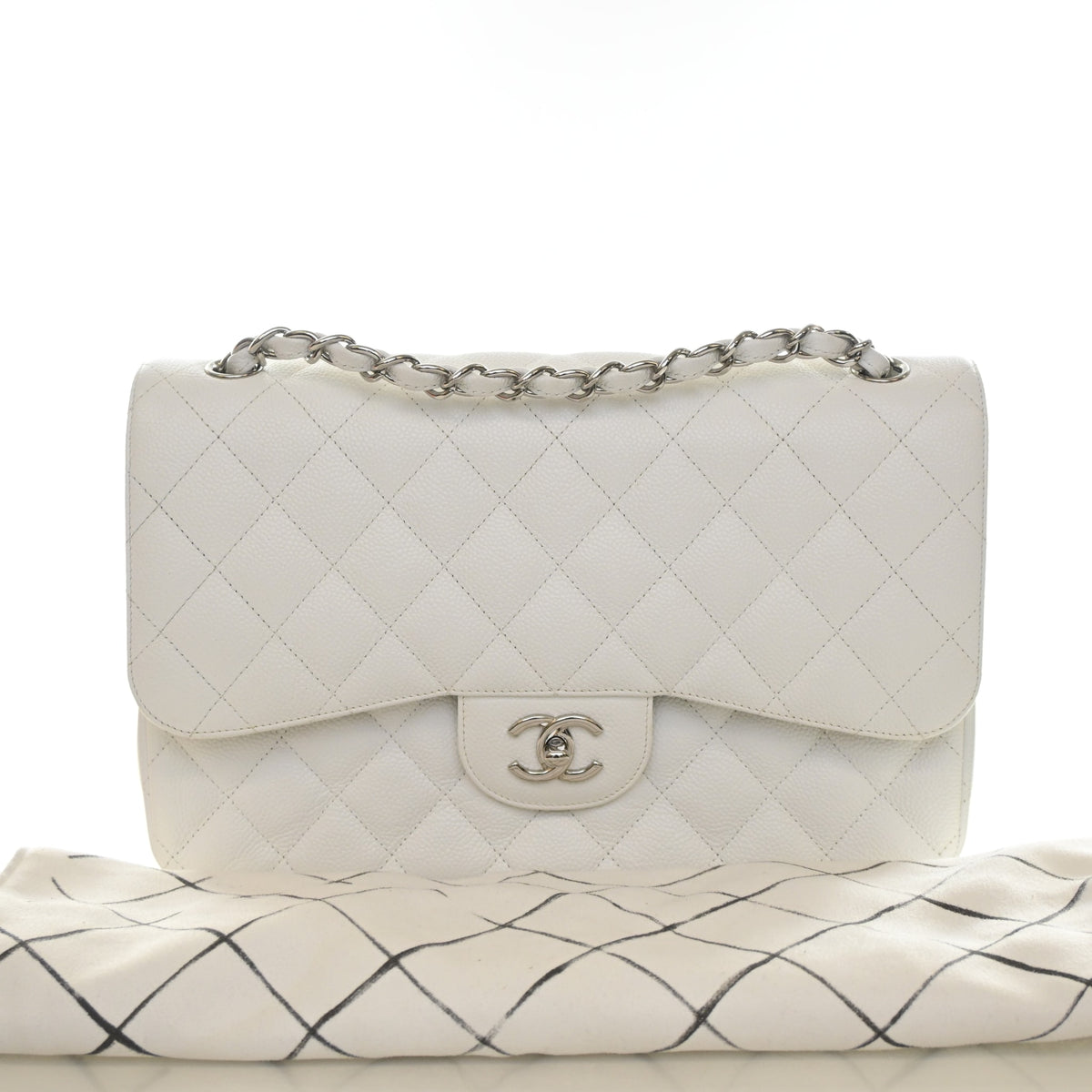 Chanel Jumbo Caviar Classic Double Flap Bag, photo 17 of 17