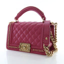 Chanel Small Calfskin Top H...