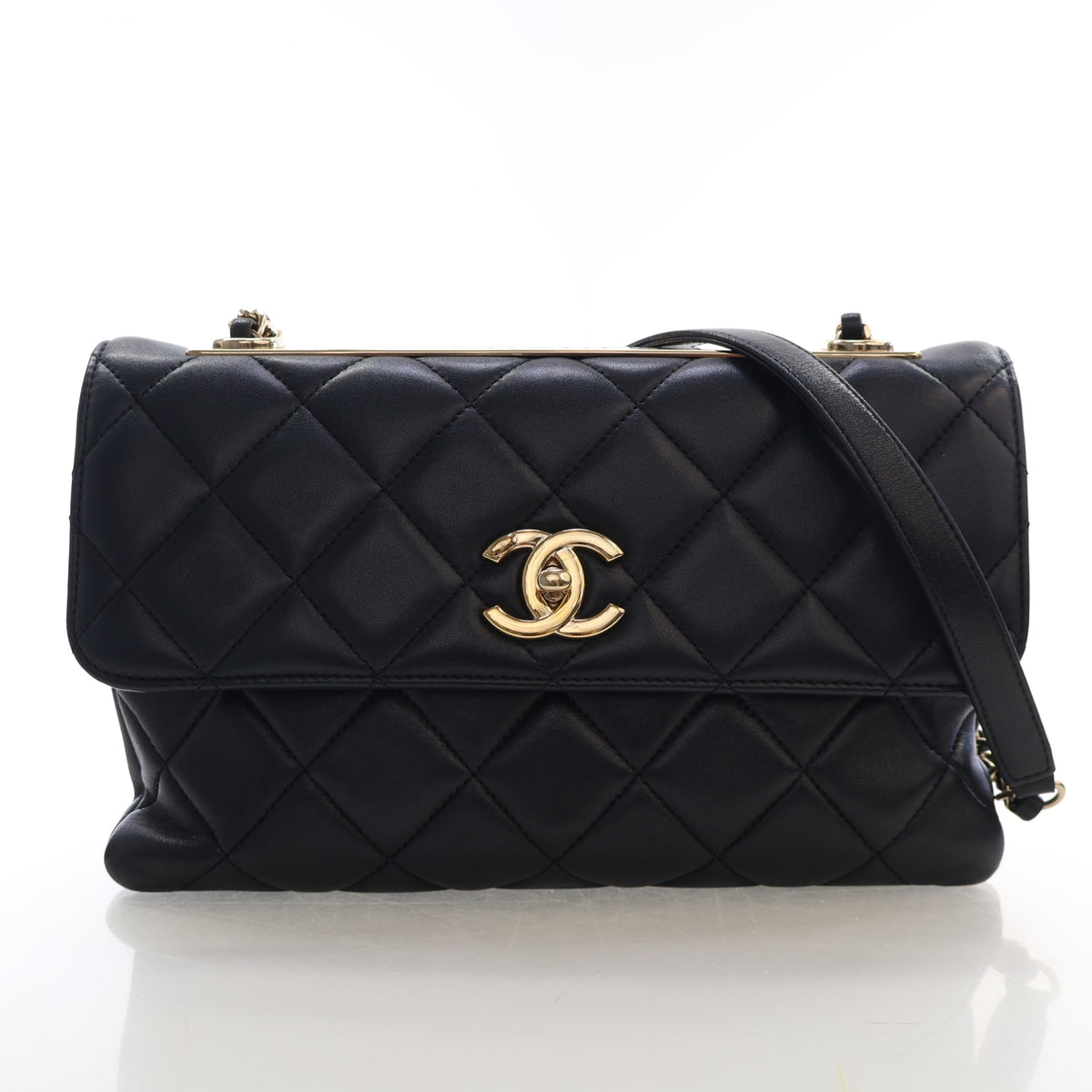 Chanel Medium Lambskin Trendy Shoulder Bag, photo 1 of 21