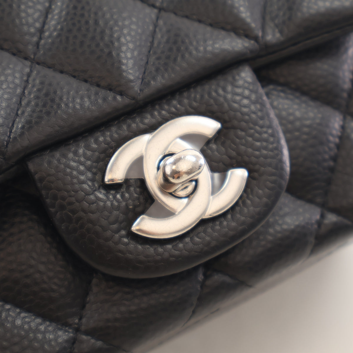Chanel Mini Caviar Square Classic Flap Bag, photo 4 of 16
