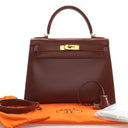 Hermes Vintage Noisette Box...