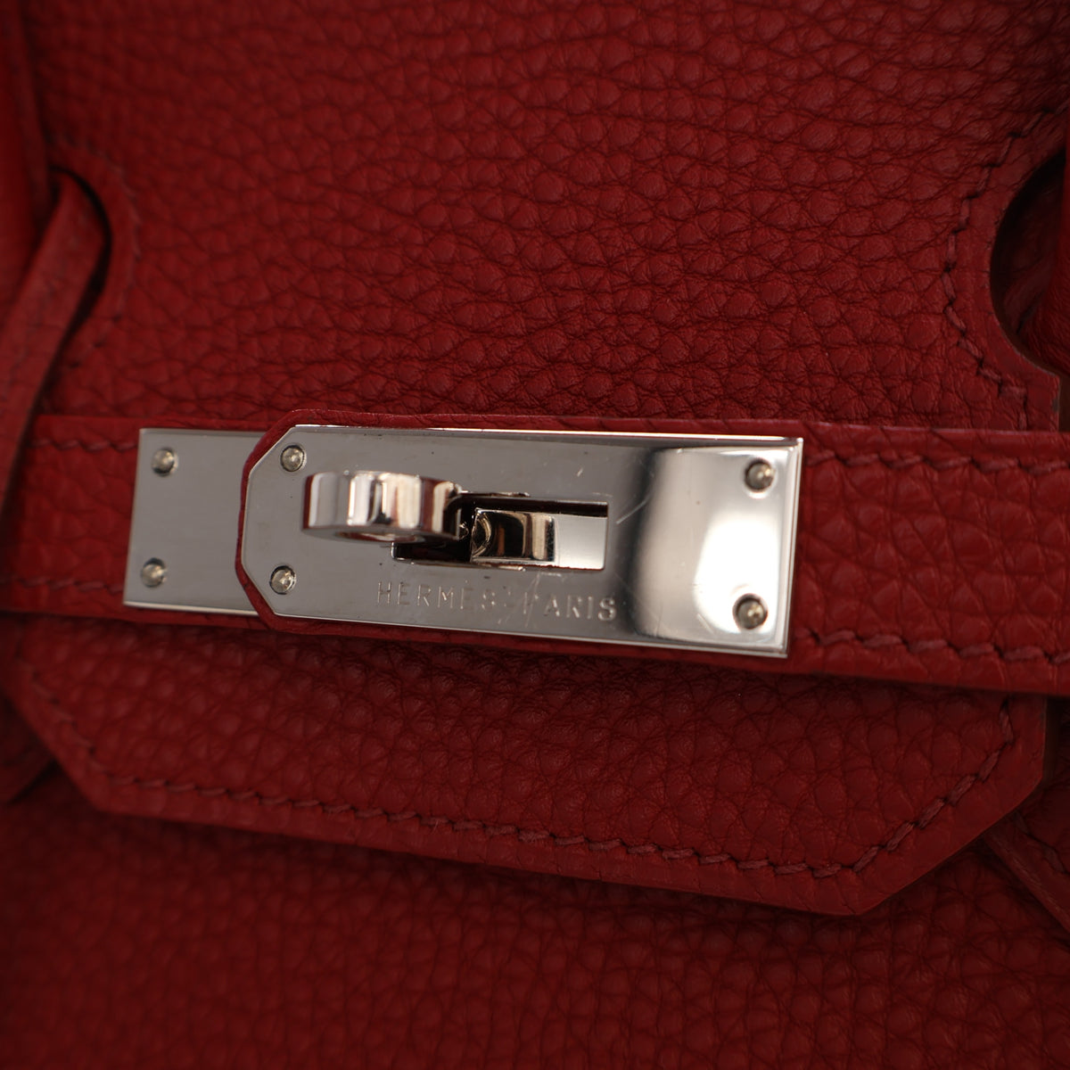 Hermes Rouge Garance Togo Birkin 35, photo 8 of 21