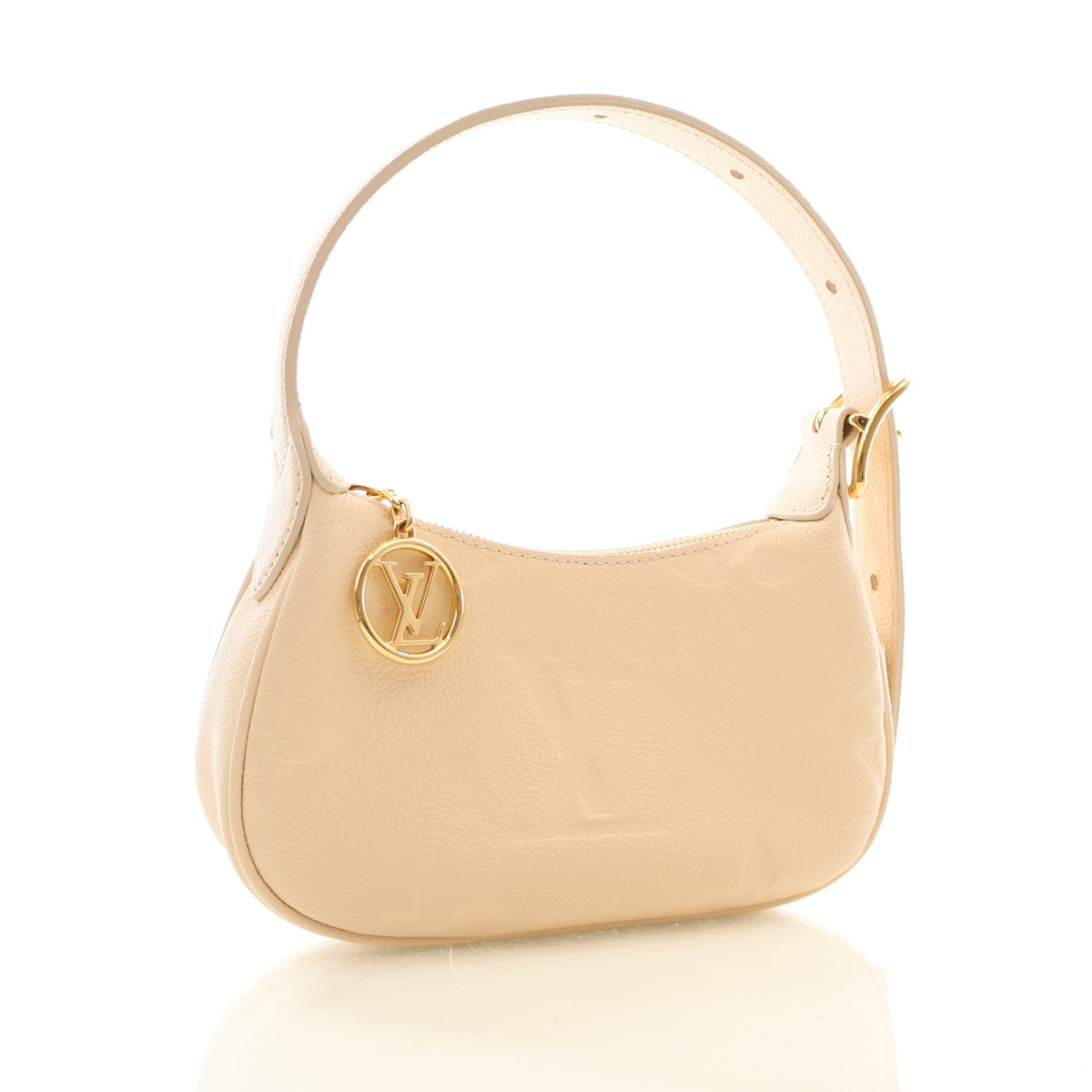 Pre-Owned Louis Vuitton Mini Monogram Empreinte Moon, front view