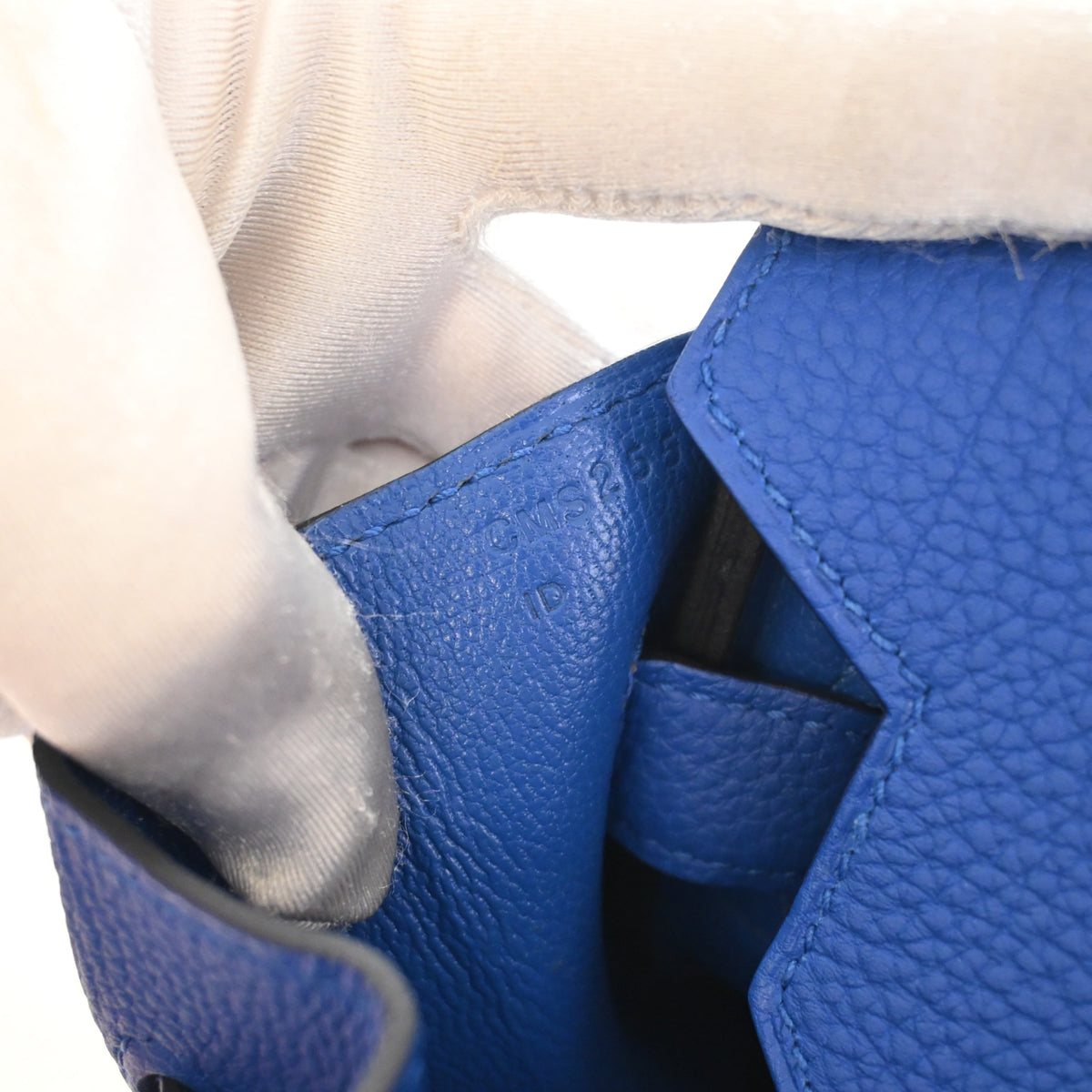 Hermes Bleu Zellige Togo Birkin 30, photo 13 of 14