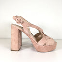 Prada Suede Sandals Sz 39