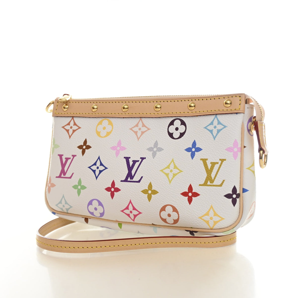 Louis Vuitton x Takashi Murakami Monogram Multicolor Pochette Accessoires, photo 3 of 12