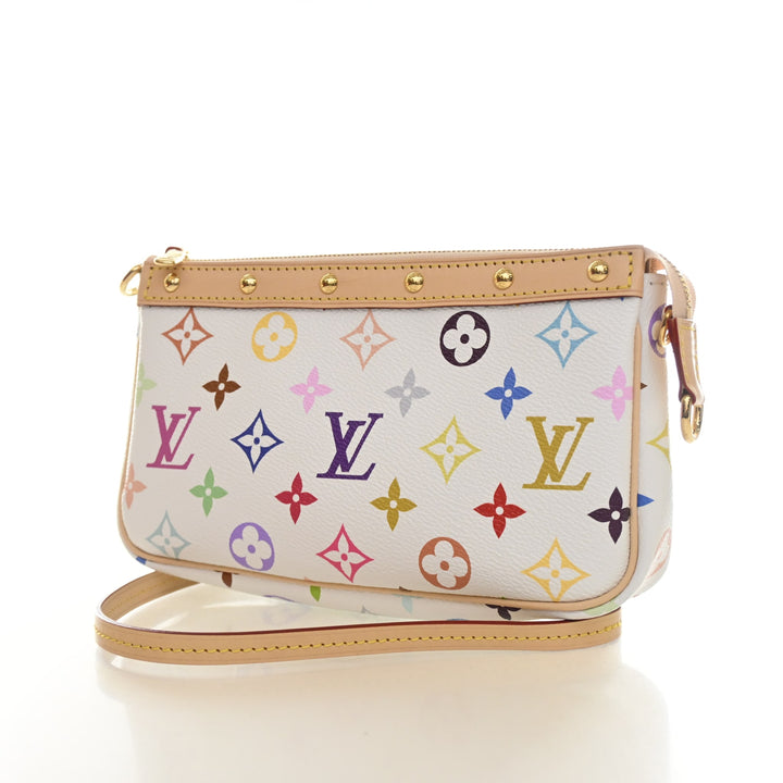Louis Vuitton x Takashi Murakami Monogram Multicolor Pochette Accessoires
