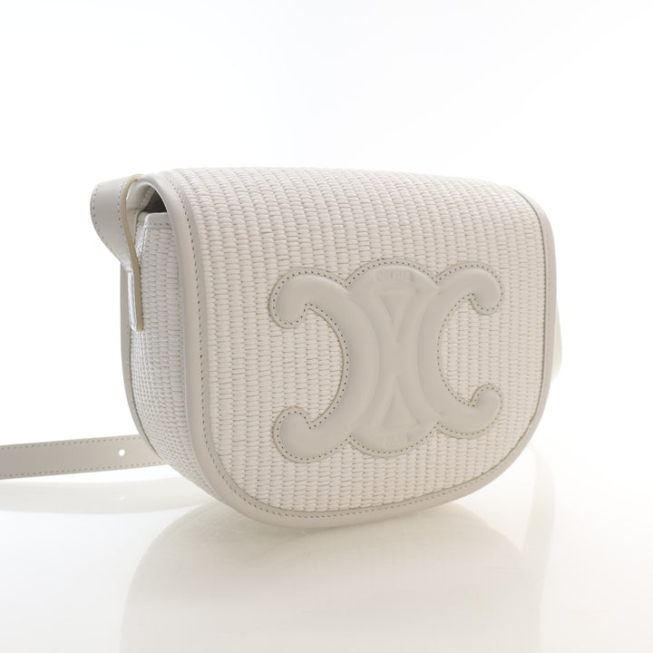 Celine Raffia Triomphe Folco