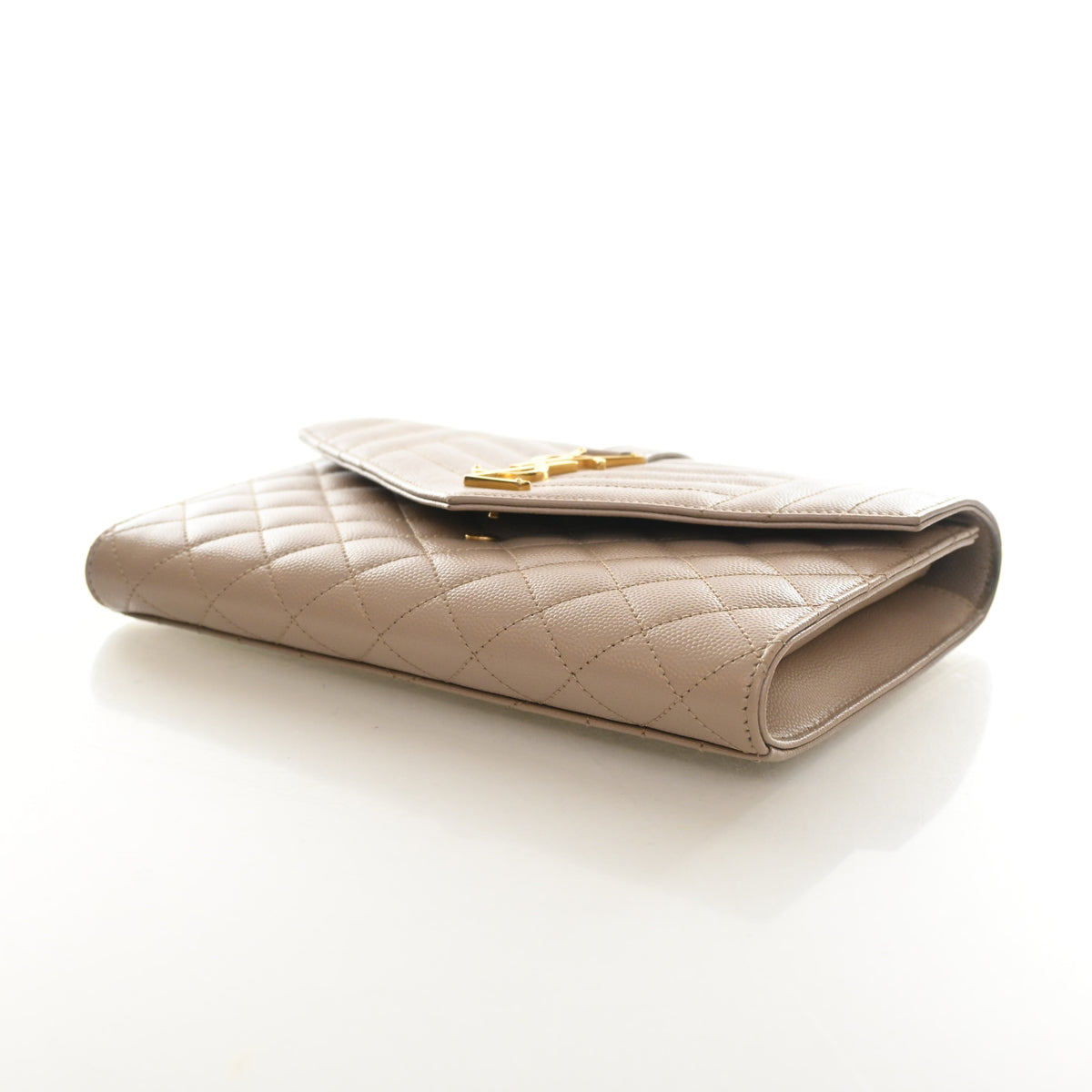 Saint Laurent Calfskin Envelope Clutch, photo 7 of 15