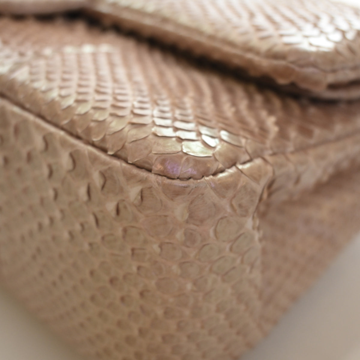 Chanel Small Python Classic Double Flap Bag, photo 8 of 18