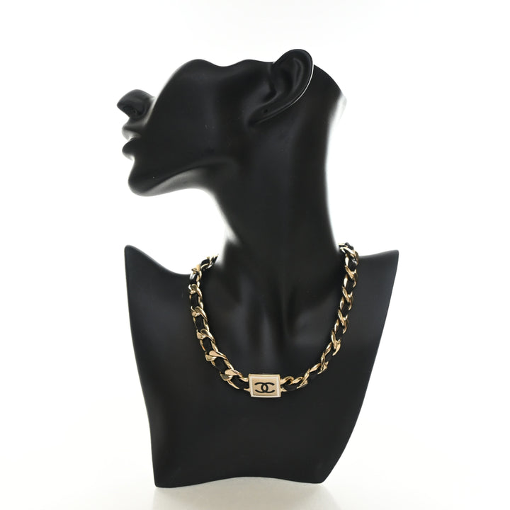 Chanel CC Square Choker Necklace