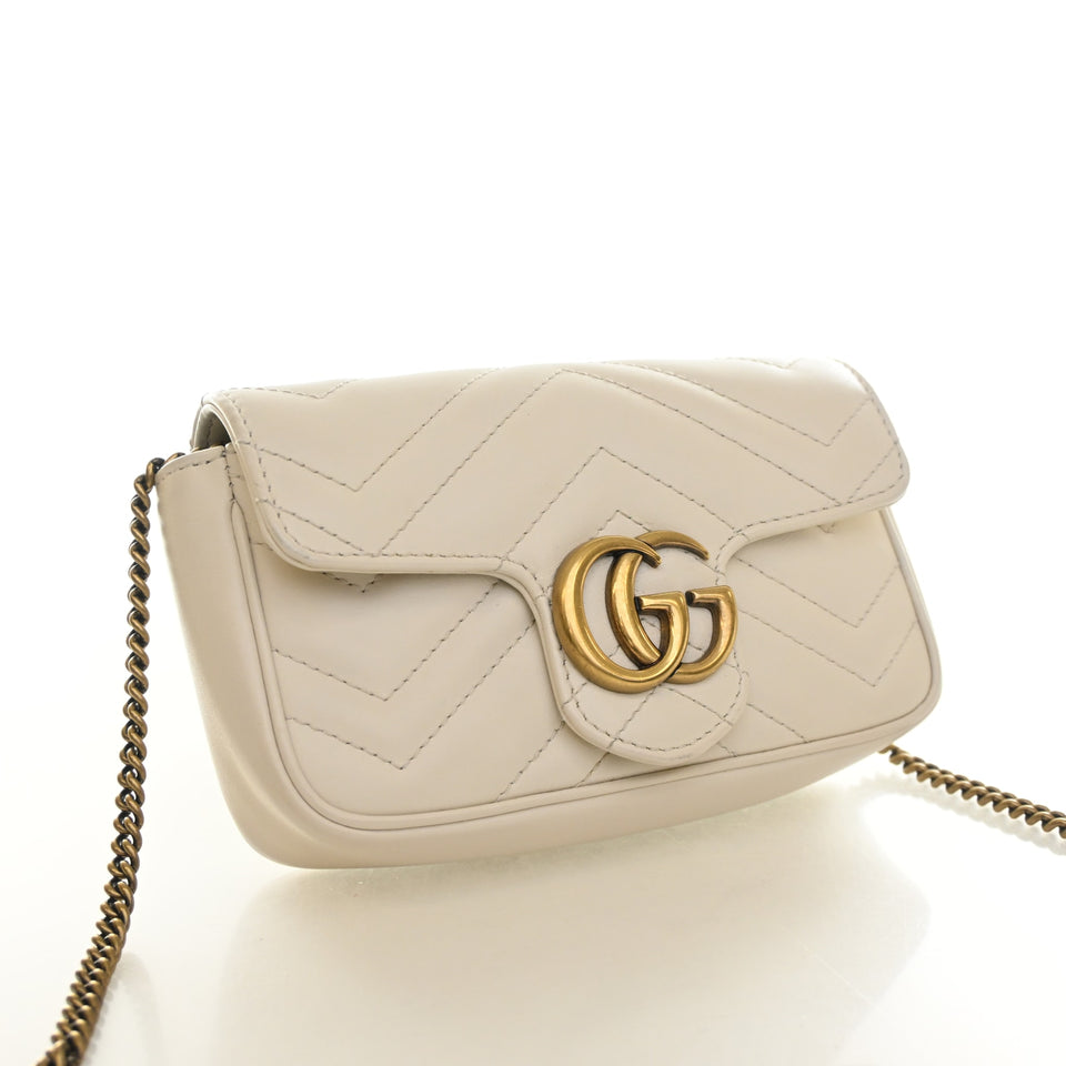 Gucci Mini Calfskin Marmont Shoulder Bag