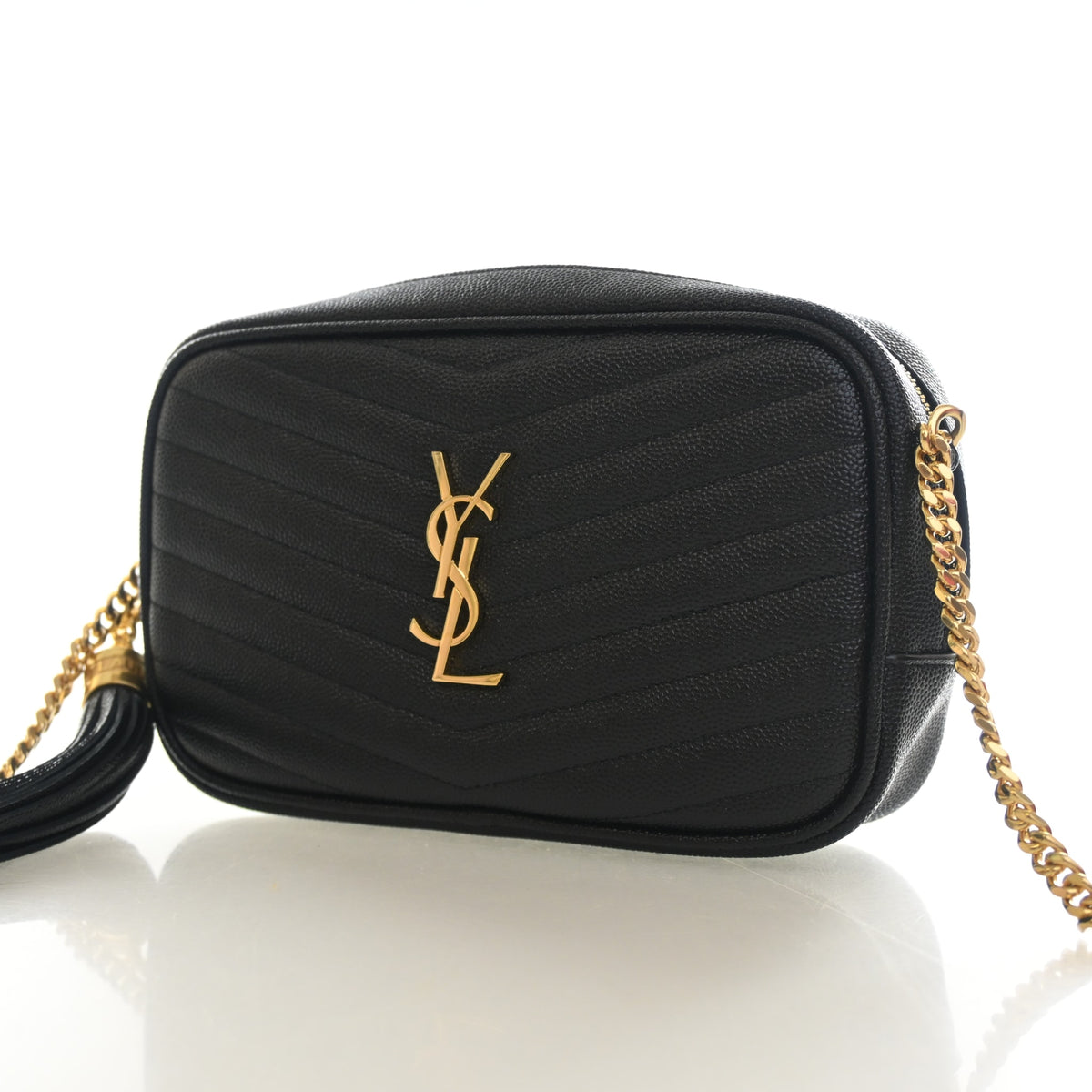 Saint Laurent Mini Calfskin Lou Camera Bag, photo 3 of 13