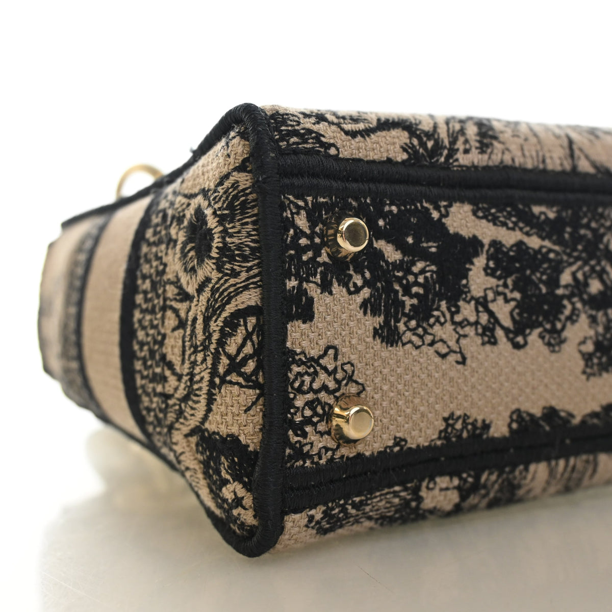 Pre-Owned Christian Dior Mini Toile De Jouy Lady D-lite, base view