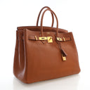 Hermes Gold Clemence Birkin 35