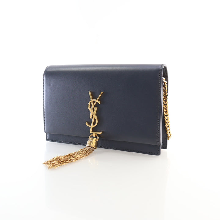 Saint Laurent Small Calfskin Kate Tassle Bag