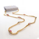 Chanel Mini Lambskin Gem Wa...