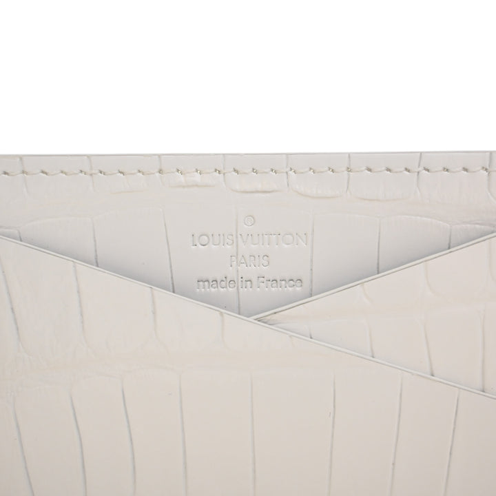 Louis Vuitton Crocodile Card Holder