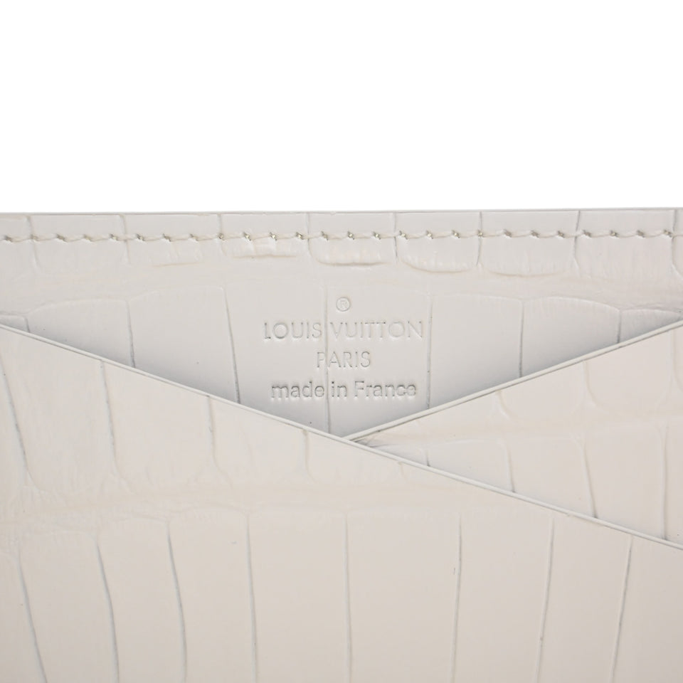 Louis Vuitton Crocodile Card Holder