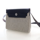 Hermes Bleu Indigo Toile Mi...
