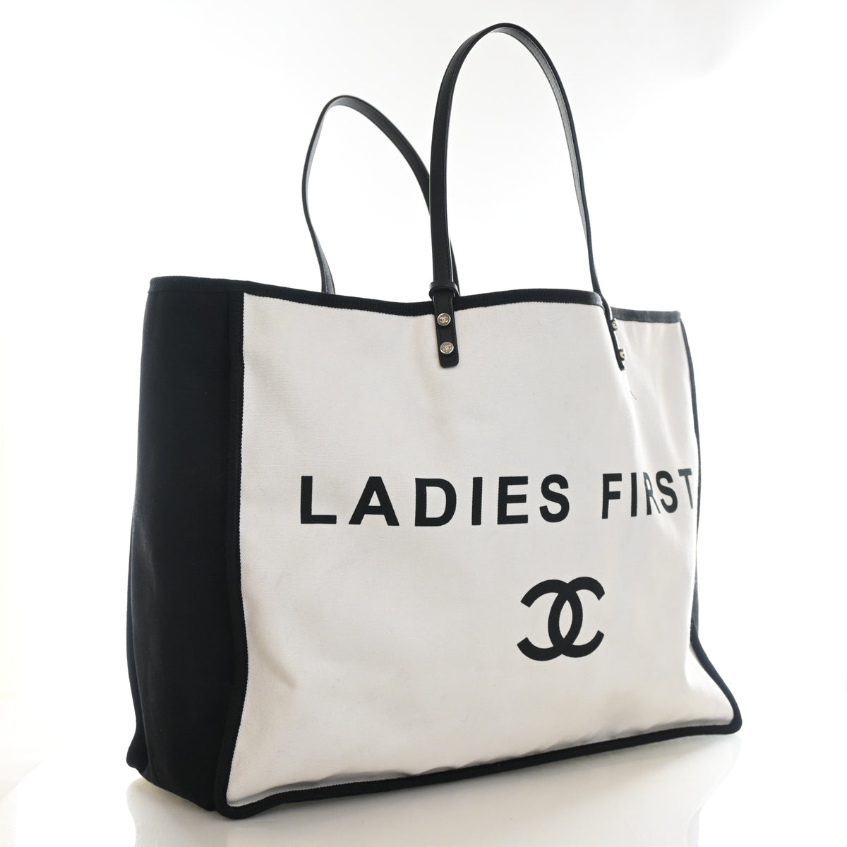 Chanel Large Mixed Fibers Ladies First Shopping Tote, photo 2 of 16