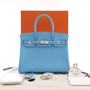 Hermes Celeste Epsom Verso ...