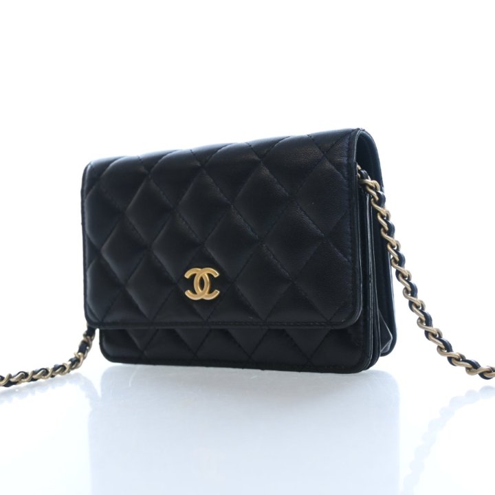 Chanel Mini Lambskin Wallet On Chain (WOC), photo 3 of 20