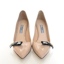 Prada Patent Bow Pumps Sz 36
