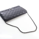 Chanel Large Lambskin Clutc...