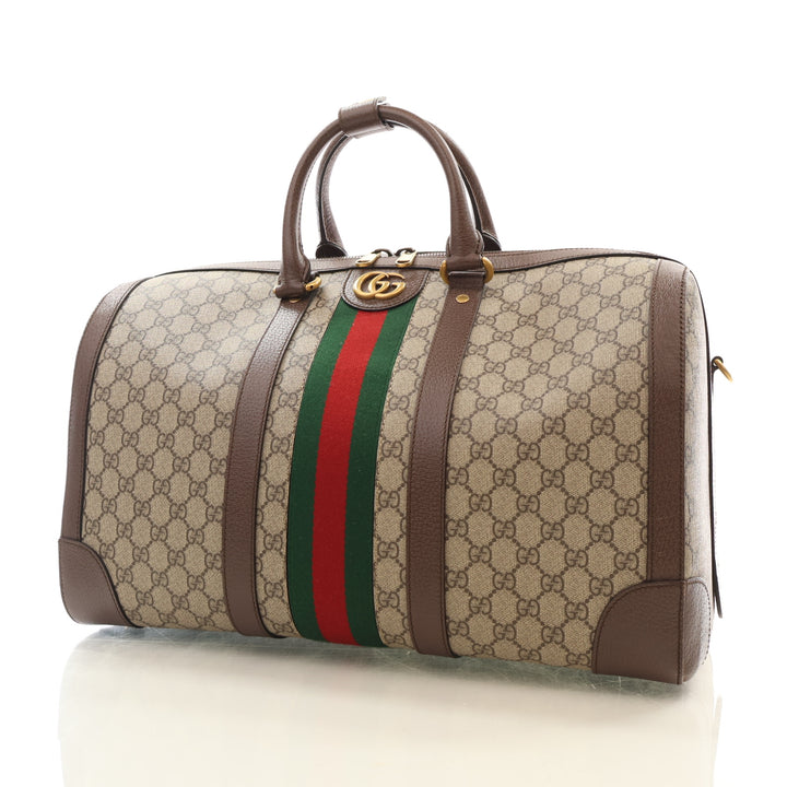 Gucci Medium GG Supreme Savoy Duffle