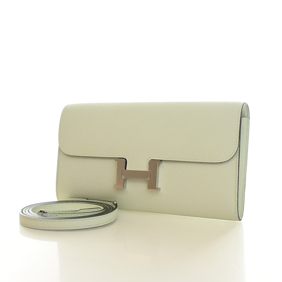 Hermes Vert Fizz Epsom Constance To Go Wallet, photo 3 of 13