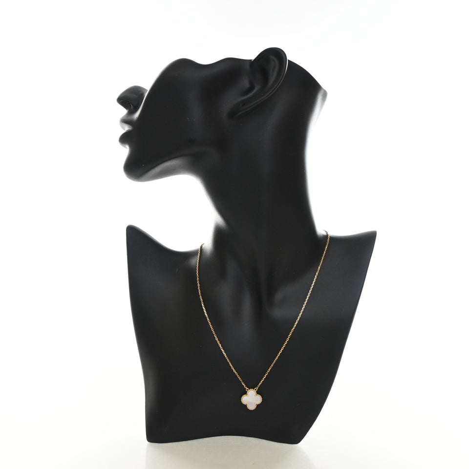 Van Cleef & Arpels Mother Of Pearl Vintage Alhambra Pendant