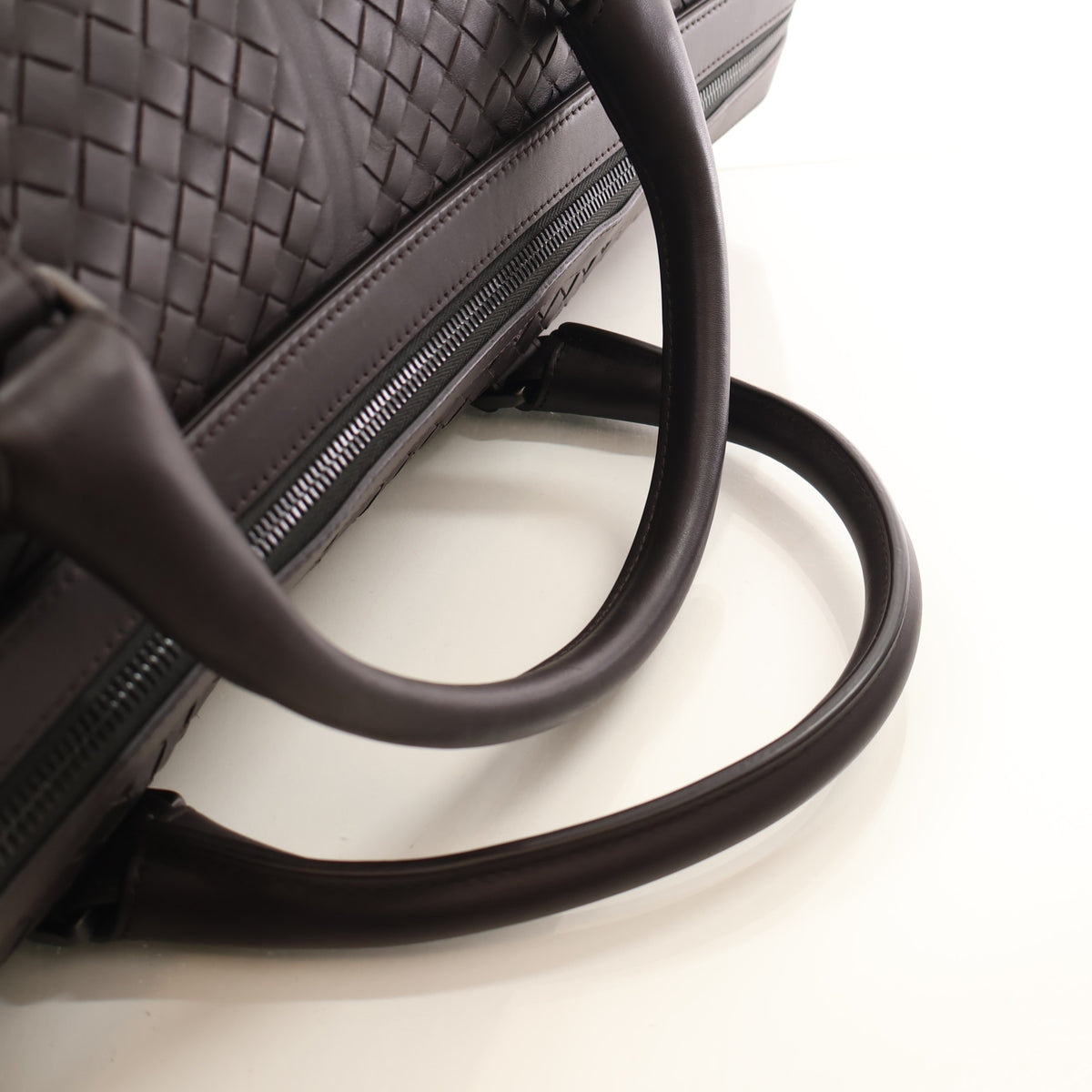 Bottega Veneta Intrecciato Calfskin Weekender Bag, photo 11 of 18