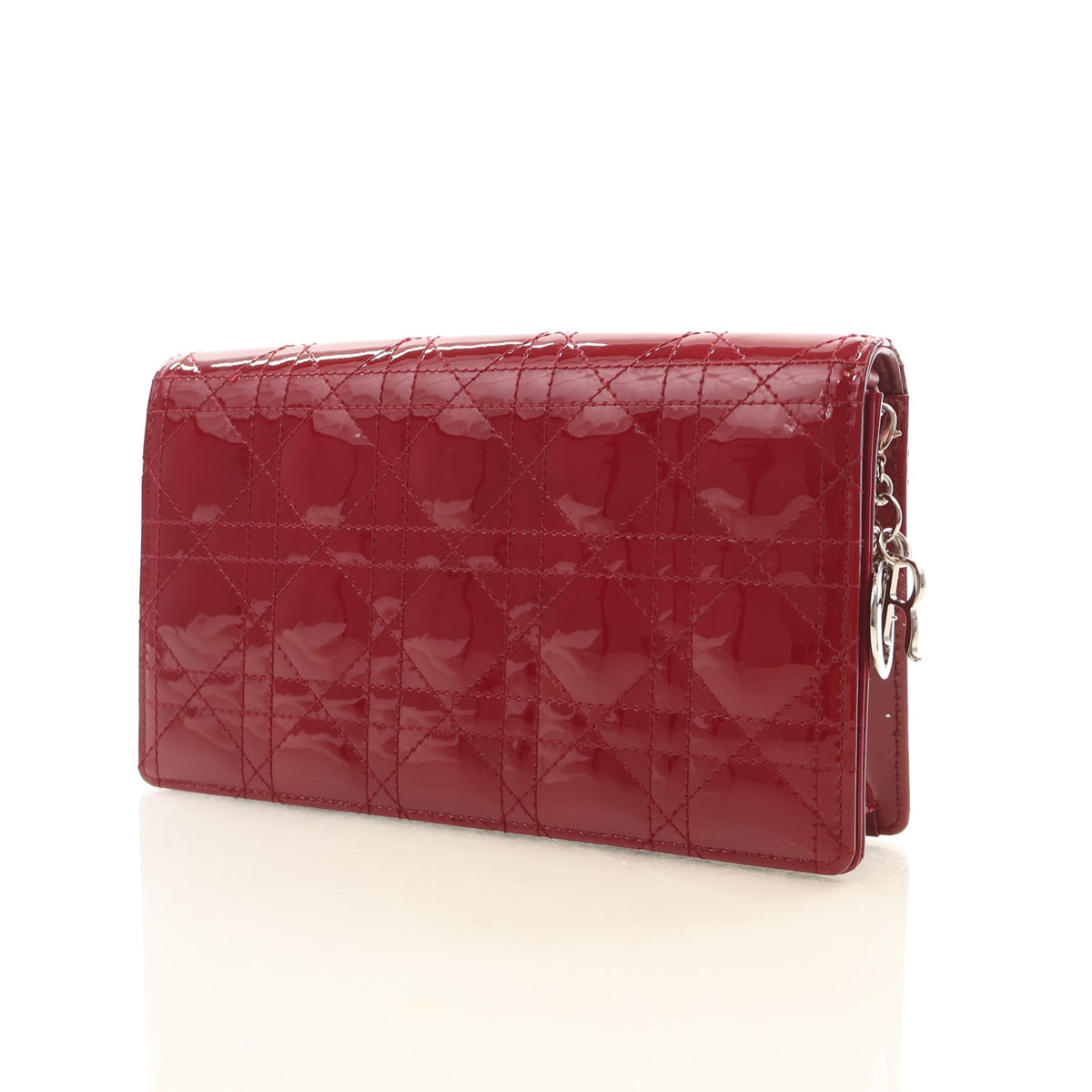 Christian Dior Patent Lady Dior Pouch with Chain, photo 3 of 16