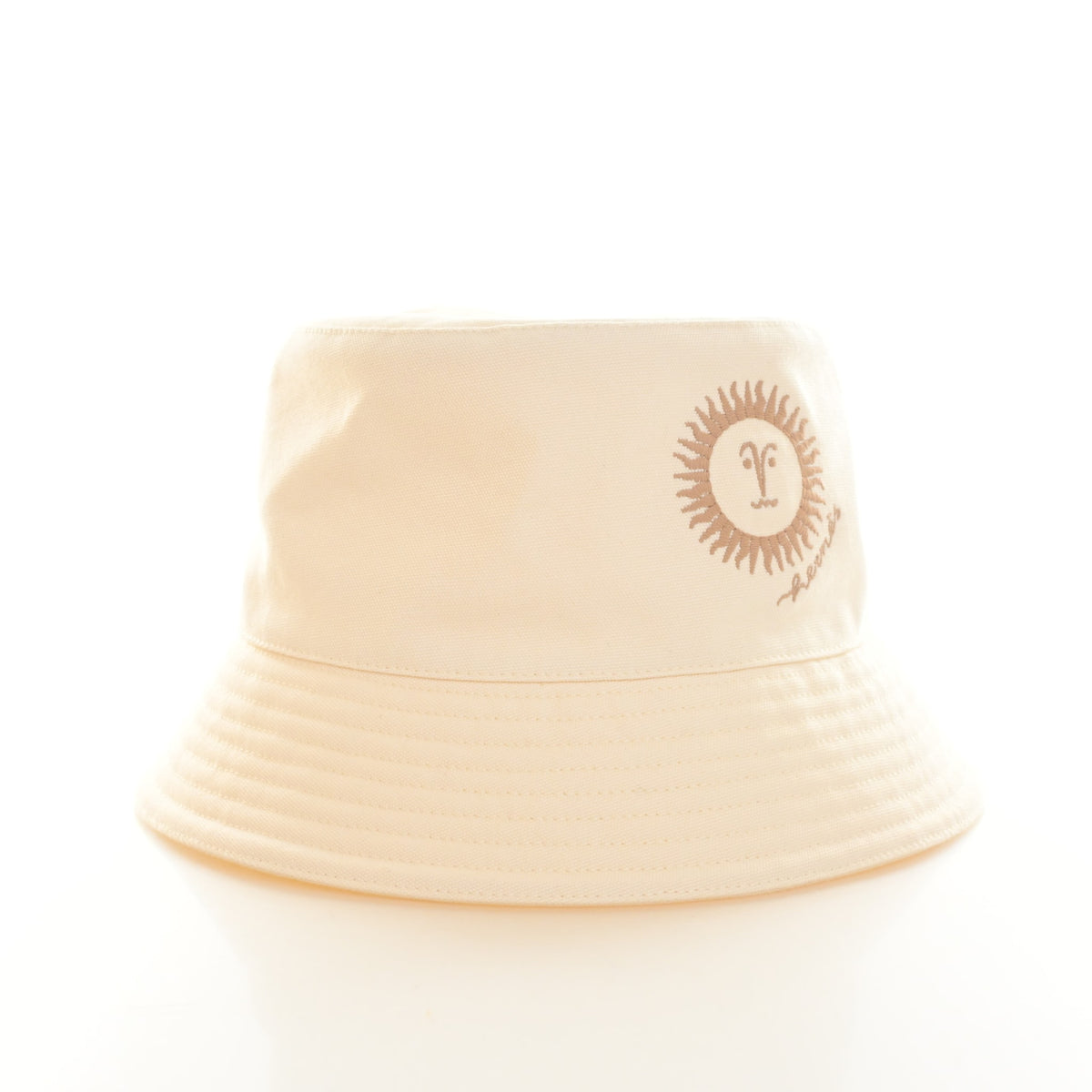 Pre-Owned Hermès Hat Gene Sunshine Bucket, front view
