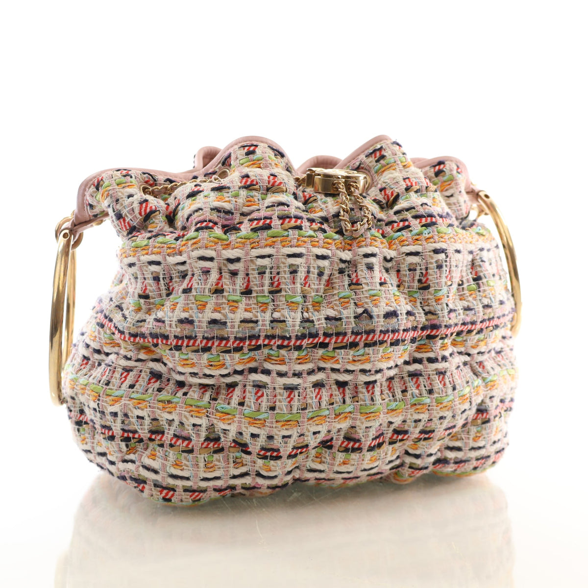 Chanel Tweed Paris-Cuba Chesterfield Bucket Bag, photo 2 of 17