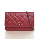 Chanel Patent Wallet On Cha...