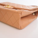 Chanel Lambskin Chaine Lett...