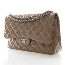 Chanel Jumbo Patent Classic...