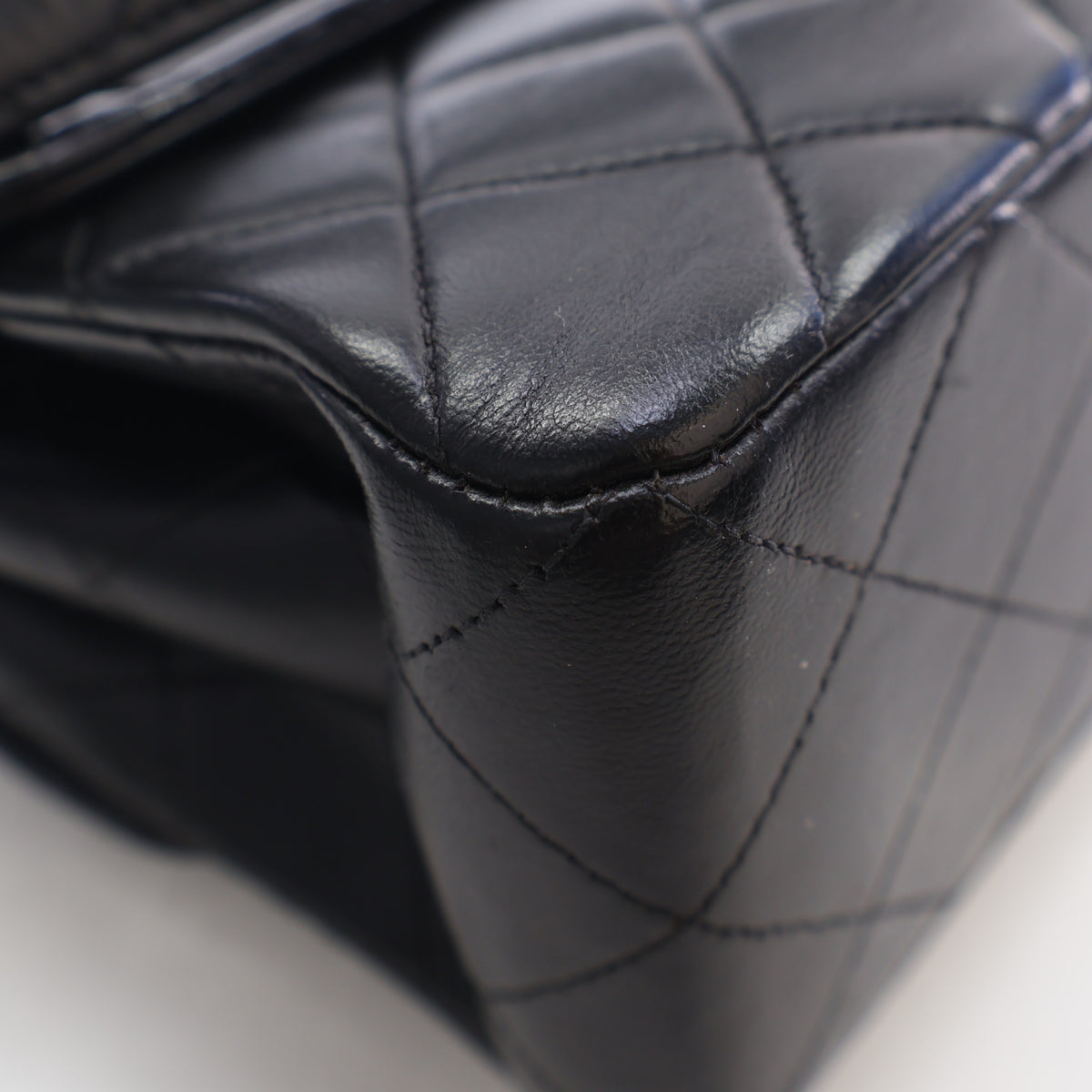 Chanel Vintage Medium Lambskin Double Sided Flap Bag, photo 13 of 20