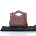 Chanel Micro Suede Shiny Ca...