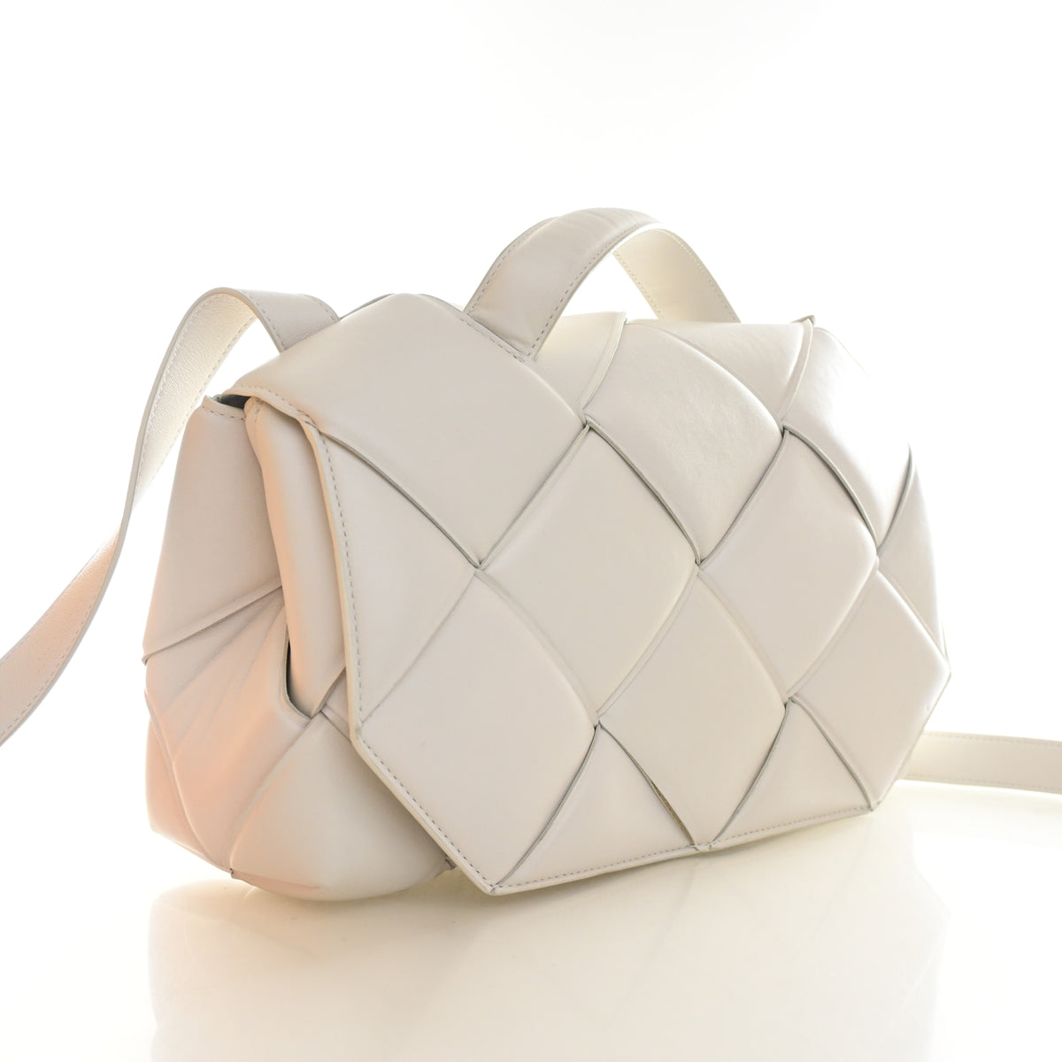Bottega Veneta Intrecciato Nappa Top Handle Shoulder Bag, photo 2 of 15