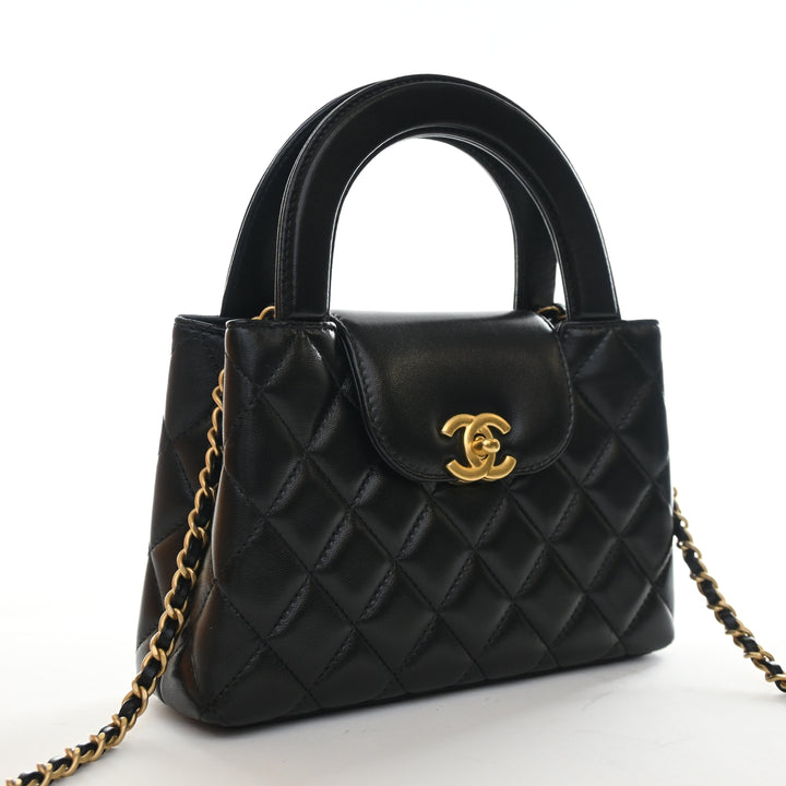 Chanel Nano Aged Calfskin Kelly Shopper