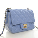 Chanel Mini Lambskin Square...