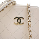 Chanel Calfskin Round Handl...