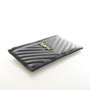 Saint Laurent Calfskin Mono...